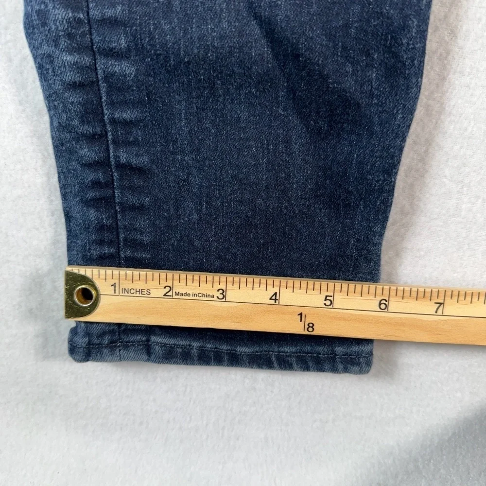 Levis Jeans Mens 30 Blue 511 Slim Straight Mid Rise Dark Wash Stretch